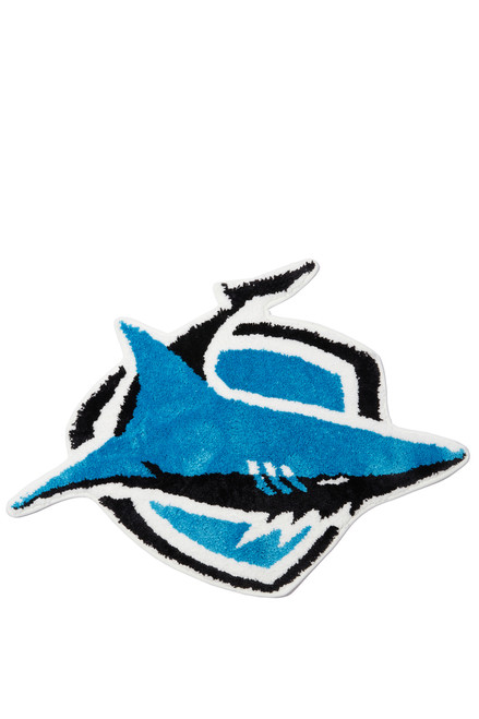Cronulla Sharks NRL Team Logo Floor Rug