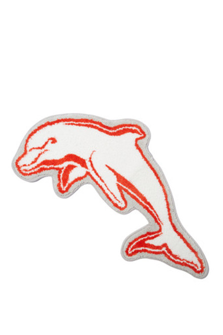 Dolphins NRL Team Logo Floor Rug