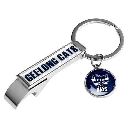 Geelong Cats Bottle Opener Keyring