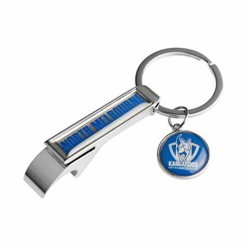 North Melbourne Kangaroos Bottle Opener Keyring North Melbourne Kangaroos Bottle Opener Keyring