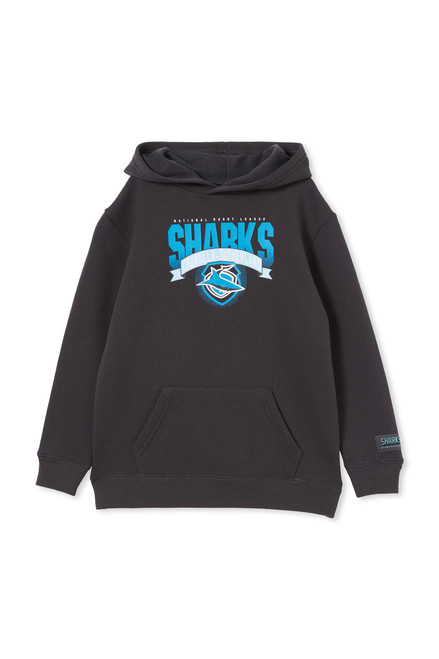 Cronulla Sharks NRL Junior Team Banner Hood