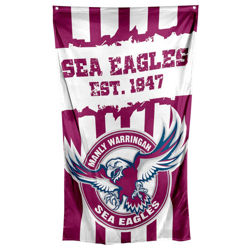 Manly Warringah Sea Eagles Cape Flag