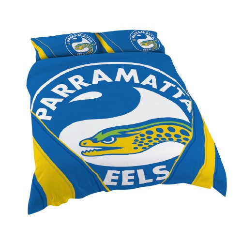 Parramatta Eels Queen Quilt Cover Set 