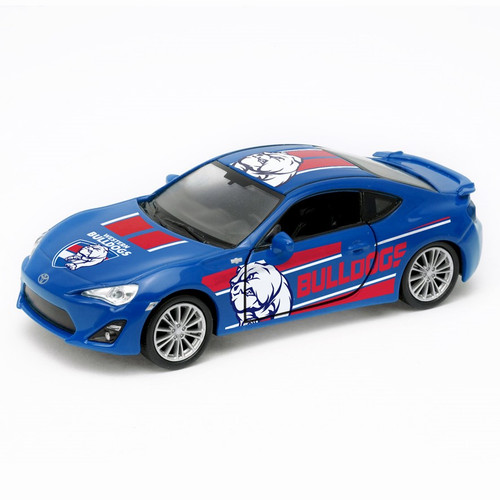 Western Bulldogs Toyota 86 Collectable Diecast Car