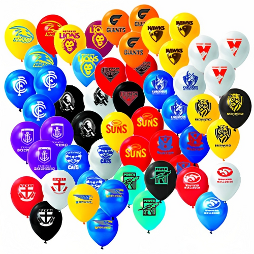 AFL All Teams Party Balloons