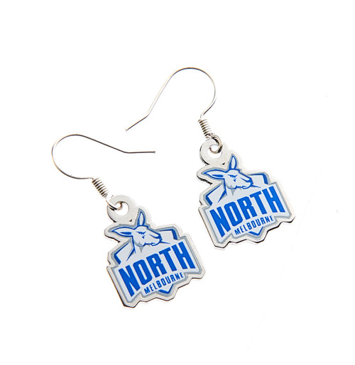 North Melbourne Kangaroos Colour Logo Earrings