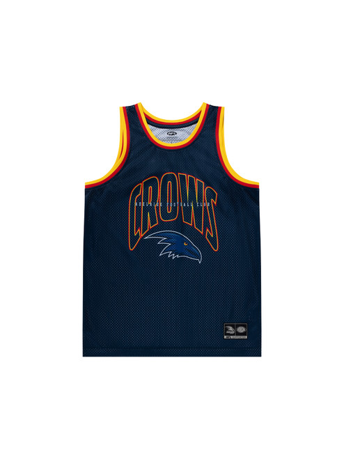 Adelaide Crows AFL Mens Basketball Singlet