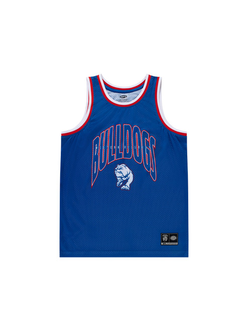 Western Bulldogs  AFL Mens Basketball Singlet