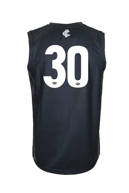 Charlie Curnow #30 Carlton Blues Youth Guernsey