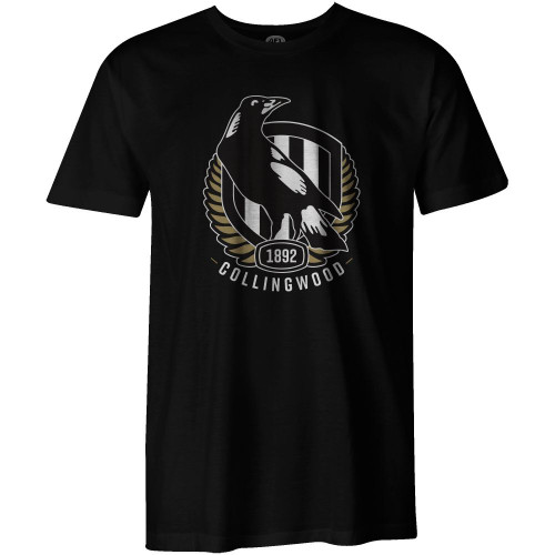 Collingwood Magpies Team logo Tee