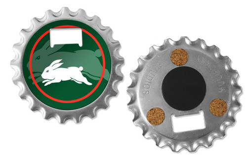 Official South Sydney Rabbitohs Bottle Opener