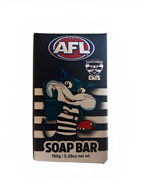 Geelong Cats AFL Printed Soap
