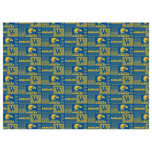 West Coast Eagles AFL Wrapping Paper