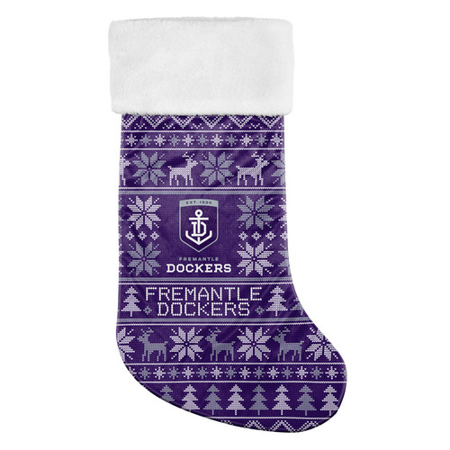 Fremantle Dockers Christmas Stocking Fremantle Dockers Christmas Stocking