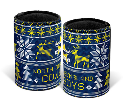 North Queensland Cowboys Christmas Can Cooler