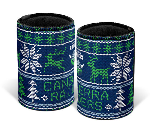 Canberra Raiders Christmas Can Cooler