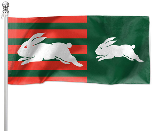 South Sydney Rabbitohs Pole Flag : 90 cm x 180 cm South Sydney Rabbitohs Pole Flag : 90 cm x 180 cm