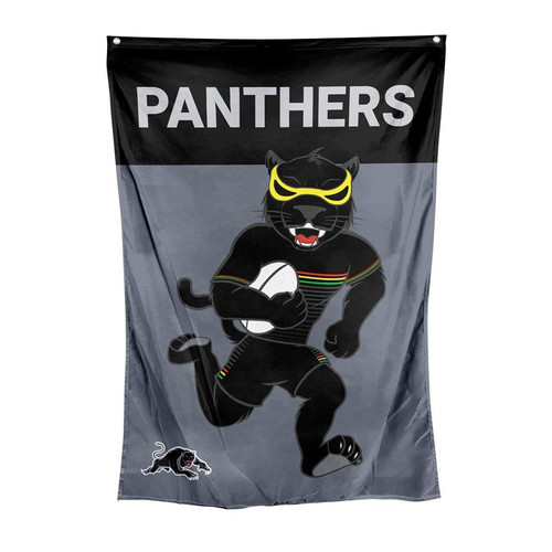 Penrith Panthers Mascot Wall Flag