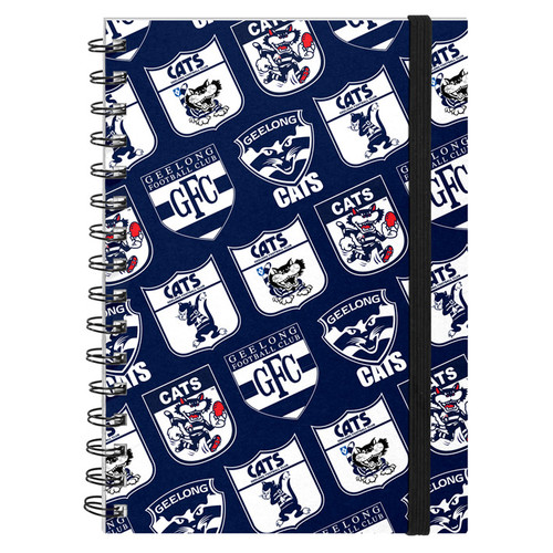 Geelong Cats Hard Cover Notebook