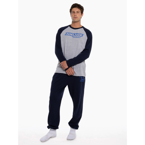 Adelaide Crows Youth Raglan Sleeve Cuffed Pj Set Adelaide Crows Youth Raglan Sleeve Cuffed Pj Set