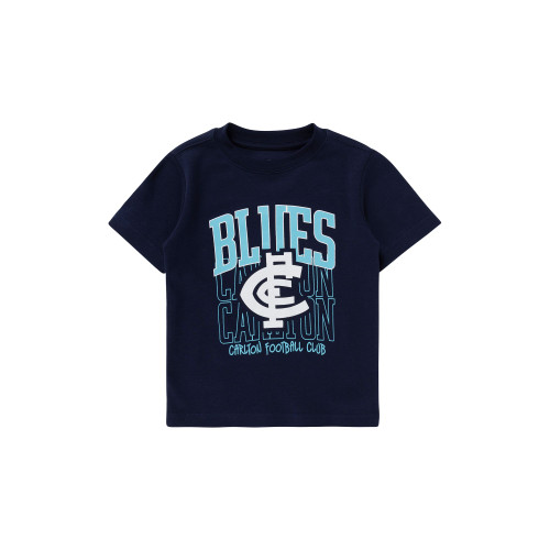 Carlton Blues Kids Core Tee