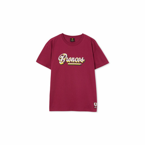 Brisbane Broncos Women Script Tee