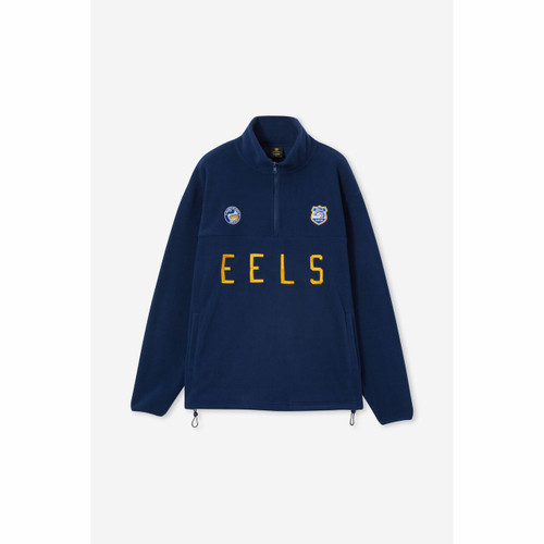 Parramatta Eels Adult 1/4 Zip Micro Fleece Jumper