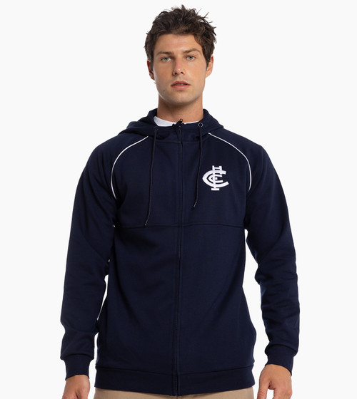 Carlton Blues Mens Zip Through Hood