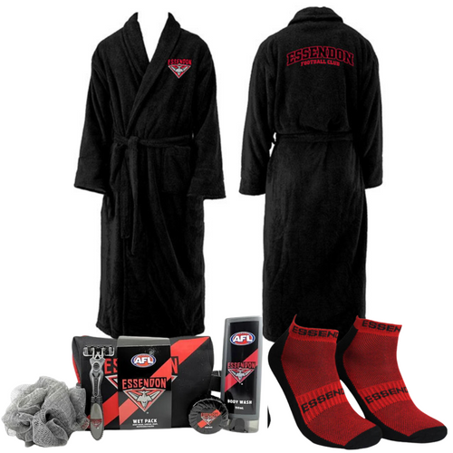 Stay Cosy Hamper  - Essendon Bombers Gift Hamper