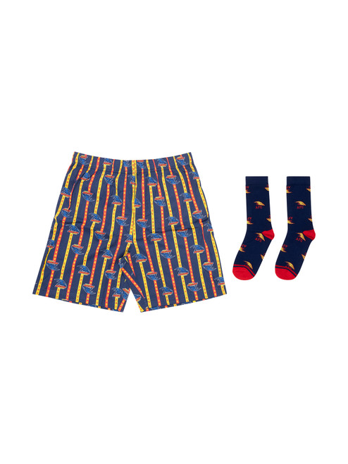 Adelaide Crows Boxer Short & Sock Gift Pack