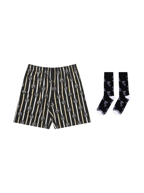 Collingwood Magpies Boxer Short & Sock Gift Pack Collingwood Magpies Boxer Short & Sock Gift Pack