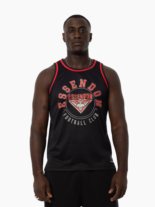 Essendon Bombers Mens Mesh Basketball Singlet Essendon Bombers Mens Mesh Basketball Singlet