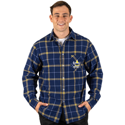 North Queensland Cowboys Mustang Flannel Shirt