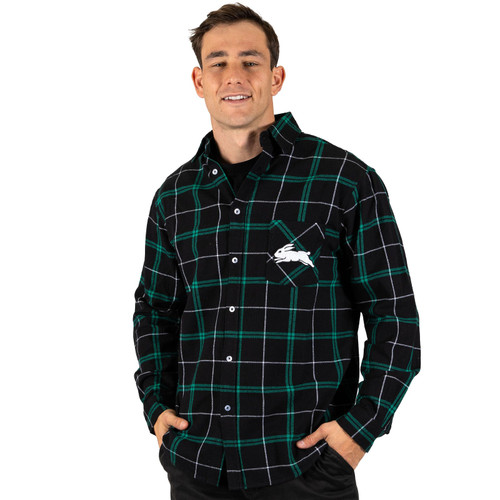 South Sydney Rabbitohs Mustang Flannel Shirt