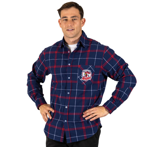 Sydney Roosters Mustang Flannel Shirt