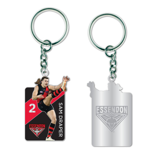 Essendon Bombers Sam Draper Keyring