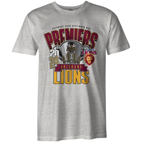 Brisbane Lions Adult 2024 Premiers Tee - Phase 1 Brisbane Lions Adult 2024 Premiers Tee - Phase 1