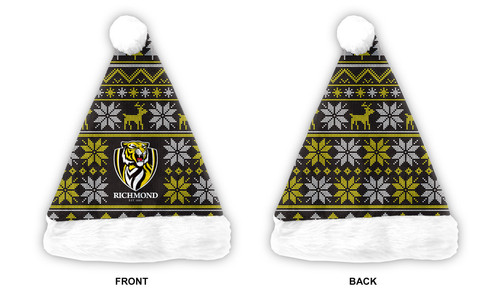 Richmond Tigers Christmas Santa Hat