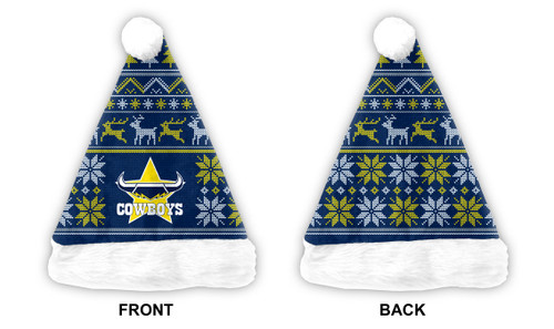 North Queensland Cowboys Christmas Santa Hat
