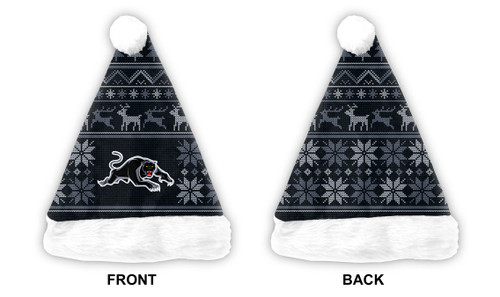 Penrith Panthers Christmas Santa Hat Penrith Panthers Christmas Santa Hat