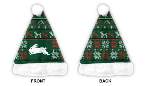 South Sydney Rabbitohs Christmas Santa Hat South Sydney Rabbitohs Christmas Santa Hat