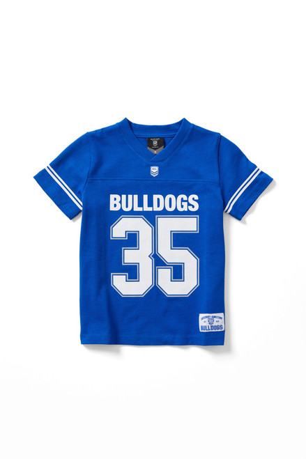 Canterbury-Bankstown Bulldogs Youth Gridiron T-shirt Canterbury-Bankstown Bulldogs Youth Gridiron T-shirt