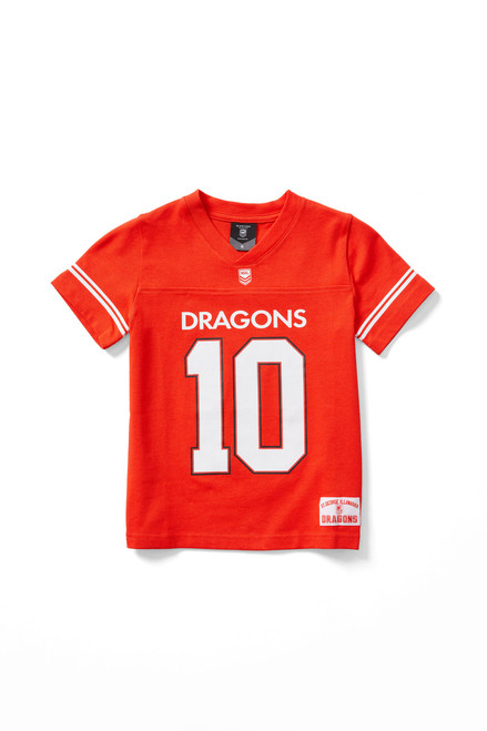 St George Illawarra Dragons Youth Gridiron T-shirt St George Illawarra Dragons Youth Gridiron T-shirt