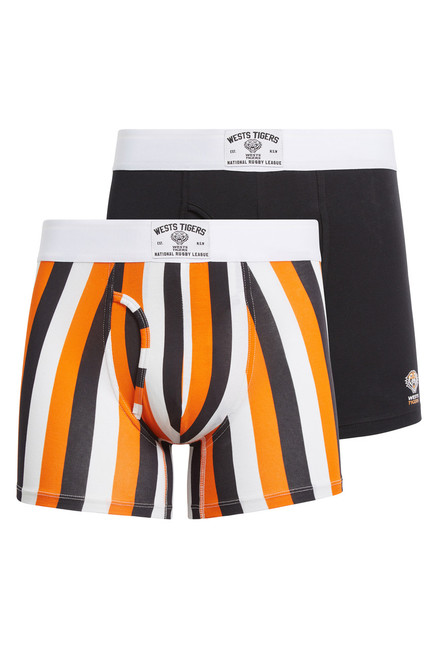 Wests Tigers Mens Underwear 2 pack Wests Tigers Mens Underwear 2 pack