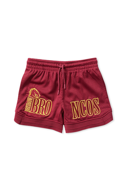 Brisbane Broncos Youth Basketball Shorts Brisbane Broncos Youth Basketball Shorts