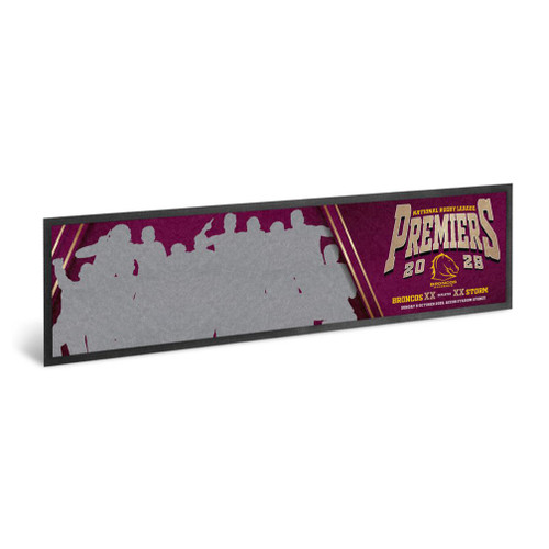Brisbane Broncos 2025 Premiers Team Bar Runner - Second Release