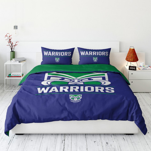 New Zealand Warriors King Quilt Cover Set