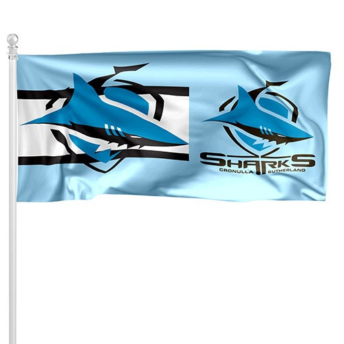 Cronulla-Sutherland Sharks Pole Flag