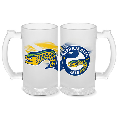 Parramatta Eels Stein Frosted 500Ml Parramatta Eels Stein Frosted 500Ml