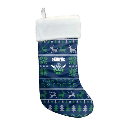 Canberra Raiders Jumbo Christmas Stocking